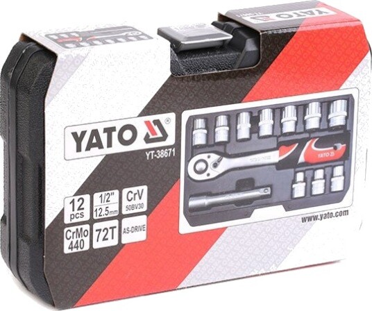 YATO YT-38671 Pipenøkkelsett