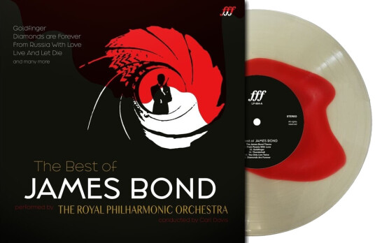 Best Of James Bond  Red In Natural Clear Vinyl