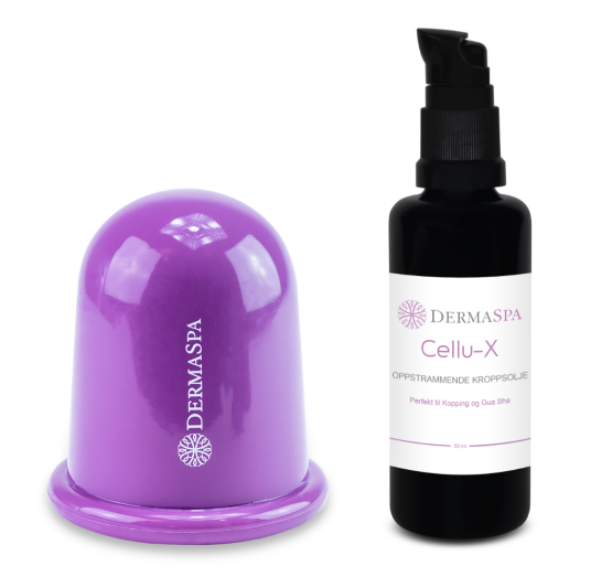 Dermaspa XL-Cellulittkopp og Cellu-X