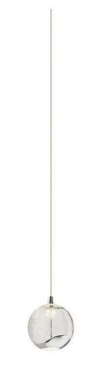 Lucande LED-pendellampe Hayley, 1 lyskilde, krom