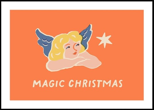 Happychristmasno64 Poster Plakat / 70x100cm