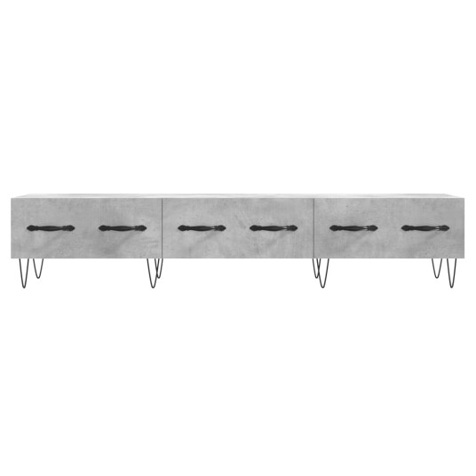 vidaXL TV-benk betonggrå 150x36x30 cm konstruert tre 8720845945213 vidaXL TV-benk betonggrå 150x36x30 cm konstruert tre 8720845945213