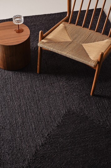 Jotex Juteteppe Jute Svart AZZURA 20245420339