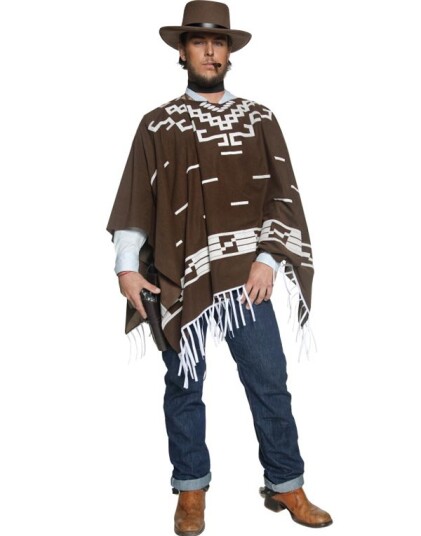 Smiffys Clint Eastwood Cowboykostyme Strl M
