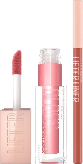 Maybelline New York Lifter Lip Bundle Gloss 004 Silk & Liner 04 Out of Maybelline New York Lifter Lip Bundle Gloss 004 Silk & Liner 04 Out of