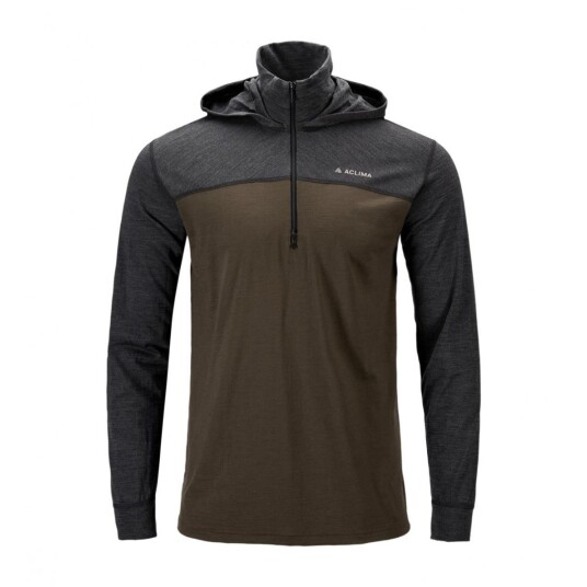 Aclima Men's LightWool 180 Hoodie Tarmac/Marengo S, Tarmac / Marengo Aclima Men's LightWool 180 Hoodie Tarmac/Marengo S, Tarmac / Marengo