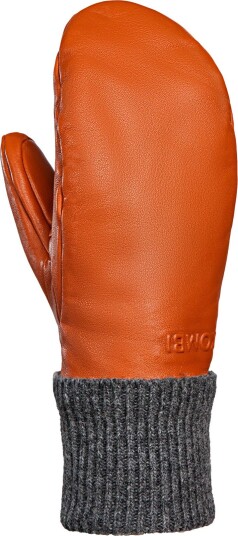 Kombi Women's Rolly Leather Mittens Chamois 3