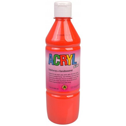 Fantasy Color Hobbymaling Akrylmaling rød 500 ml