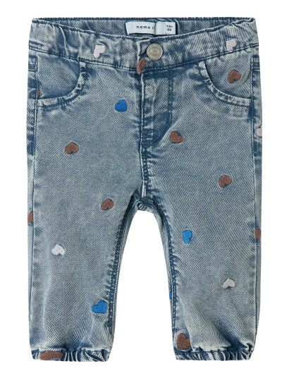 name it Nbfrose Shaped R Emb Jeans 5321-Yb H Blue 62