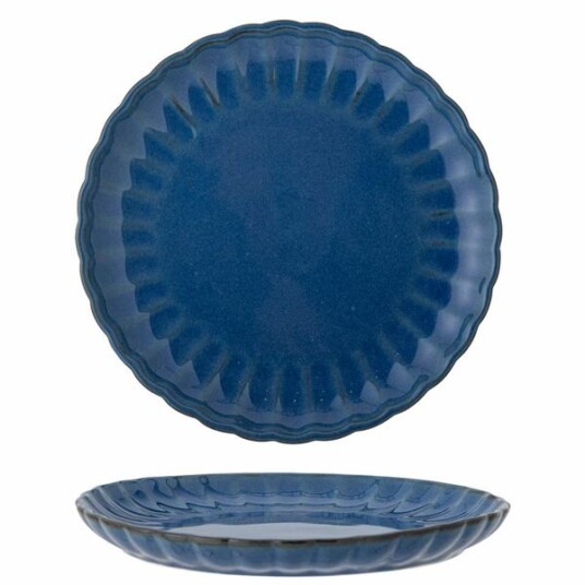 Bloomingville Latina tallerken Ø27 cm Blue Bloomingville Latina tallerken Ø27 cm Blue
