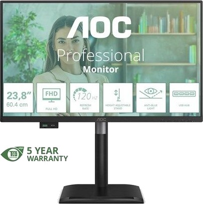 AOC 24P4U LED Monitor 24" Full HD 24P4U