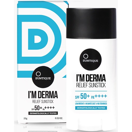 Suntique I’m Derma Relief Solkremstift SPF50+ 15g for Sensitiv Hud