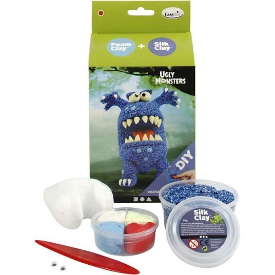 Foam Clay Funny Friends Monster Blå