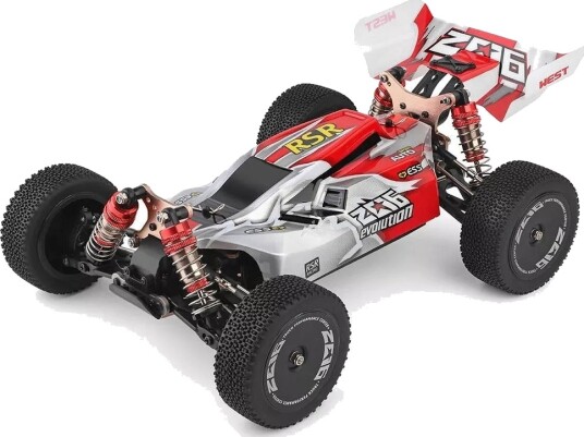 WLToys Buggy RSR 144001-Red 1/14 4WD - Komplett
