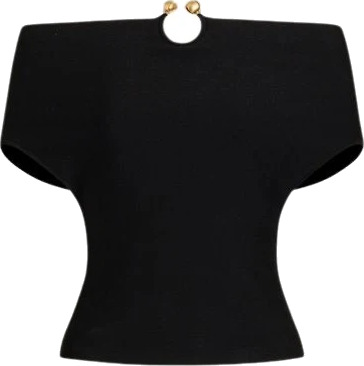 Alberta Ferretti Dame Strikkevarer Svart M,
