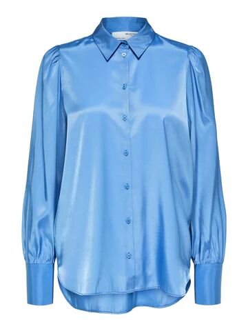 Selected Femme Alfa Ls Shirt - Ultramarine 34