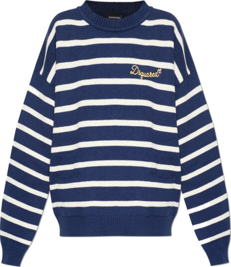 Dsquared2 Dame Strikkevarer Blå S,