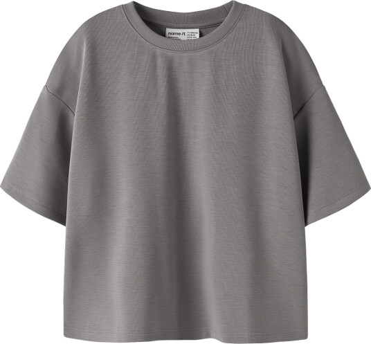 Name It Nkflivia Ss Rlx Sh Top Silver 116