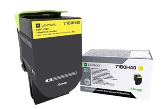 Lexmark X417 - Laser toner Yellow
