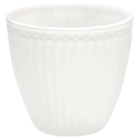 GreenGate  Alice latte kopp 35 cl white