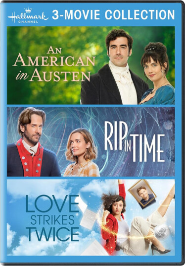 An American in Austen / Rip in Time / Love Strikes Twice Hallmark 3Movie Collection DVD