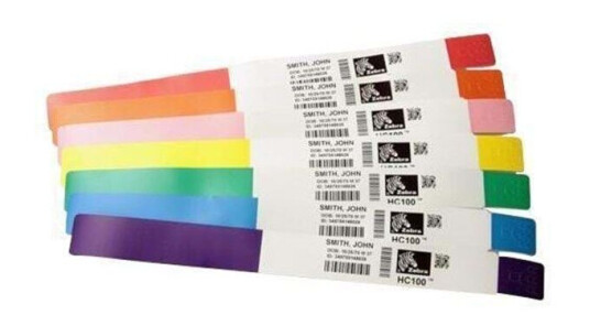 Zebra Z-Band Fun - handledsetiketter