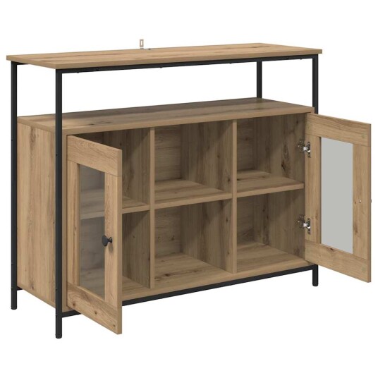 Serviesskap Artisan Eik 100 x 35 x 80 cm Konstruert tre