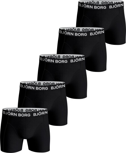 Björn Borg Men's Cotton Stretch Boxer 5-pack Multipack 1 XXL Björn Borg Men's Cotton Stretch Boxer 5-pack Multipack 1 XXL