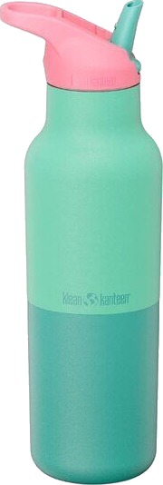 Klean Kanteen Rise termoflaske 0,47L med sportslokk Cabbage Kaleidoscope