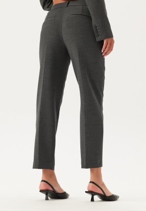SELECTED FEMME Slfrita-ria Mw Crop Pant Dgm Dark Grey Melange Detail:melan 34