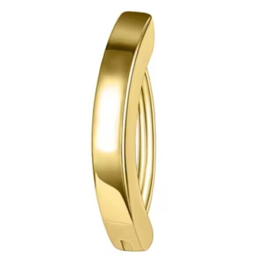 Falske navlepiercing navle ring uten hull gull