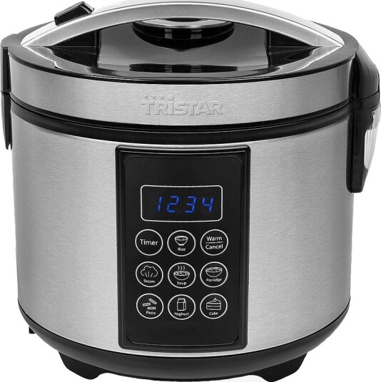 Tristar Digital Ris & Dampkoker 2,2L 900 Watt Tristar Digital Ris & Dampkoker 2,2L 900 Watt