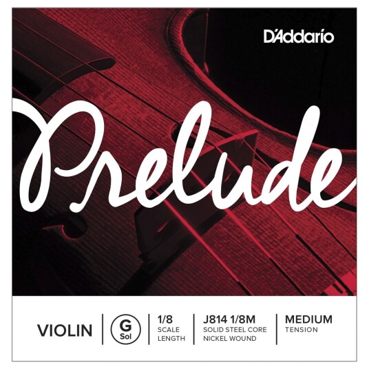 DAddario Prelude Violin G String 1/8 Size Medium DAddario Prelude Violin G String 1/8 Size Medium
