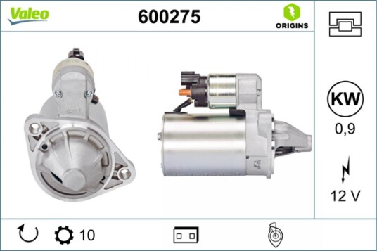 VALEO 600275 Starter VALEO 600275 Starter