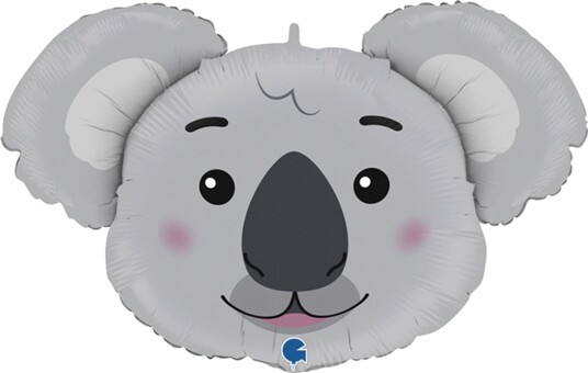 Ballongkungen Folieballong Koala Hode 1-pakning G72009