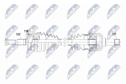 Nty Drivaksel NTY NPW CH 090