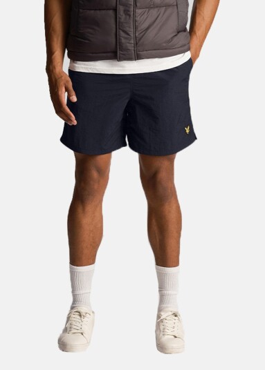 Lyle&Scott Plain Swimshort Dark Navy M Badebukser Lyle&Scott Plain Swimshort Dark Navy M Badebukser