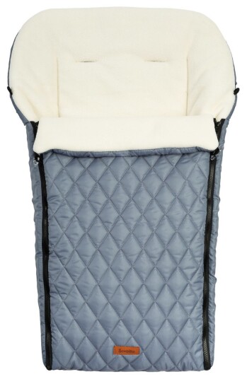 Sensillo Quilted Sovepose til Barnevogn 95x40 cm Grafitt Sensillo Quilted Sovepose til Barnevogn 95x40 cm Grafitt
