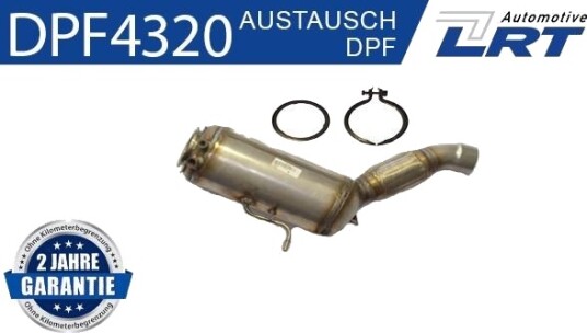 LRT DPF4320 Partikkelfilter LRT DPF4320 Partikkelfilter