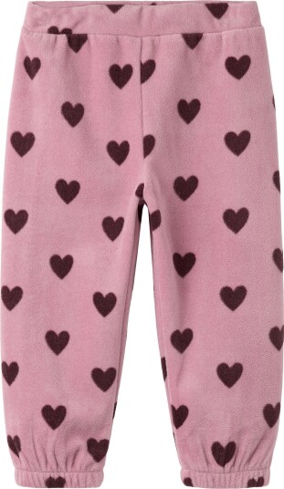 name it Nmfolajas Nreg Fleece Pant - MAUVE SHADOWS - 98