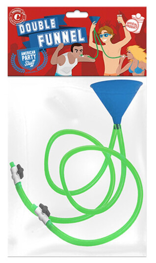 Original Cup Beer Bong Dobbel Øltrakt