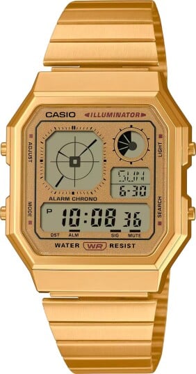 Casio Timeless Herreklokke A130WEG-9AEF Casio Timeless Herreklokke A130WEG-9AEF