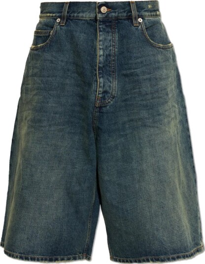 Balenciaga Herre Shorts Blå W33,