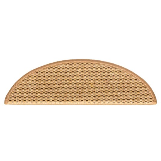 vidaXL Selvklebende trappematter sisal-utseende 15 stk 56x20cm oransje vidaXL Selvklebende trappematter sisal-utseende 15 stk 56x20cm oransje