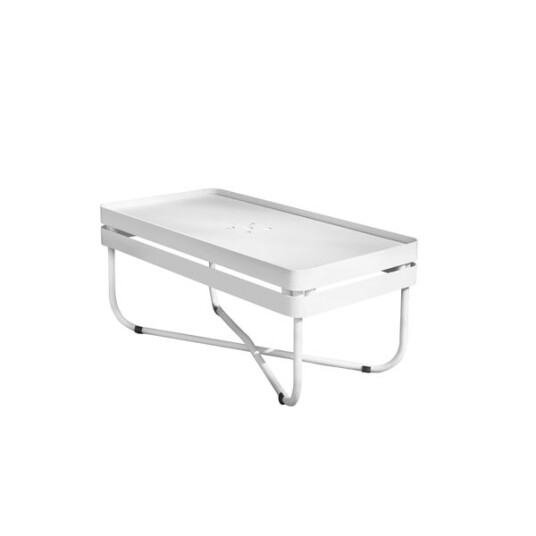 Ygg & Lyng Bris Sofabord Hvit 35x70 cm