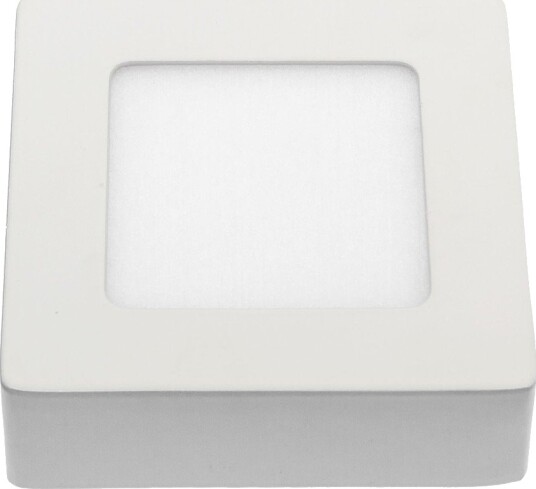 6W 12x12cm LED påbygningspanel 3000K Varm hvit Kulør : Varm 6W 12x12cm LED påbygningspanel 3000K Varm hvit Kulør : Varm