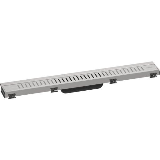 Hansgrohe Raindrain Match Individual Avløpsrenne 700 mm Veggmontering Børstet Rustfritt Stål