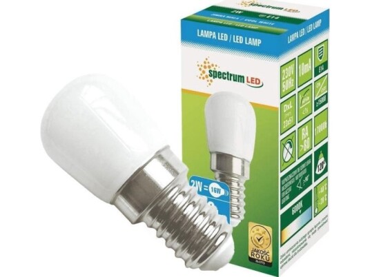 Spectrum Led Tavle Pære 230V 2W E14 Cw Spectrum Led Tavle Pære 230V 2W E14 Cw