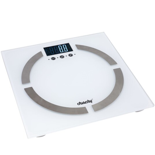 Duschy Baderomsvekt Elektronisk BMI Hvit Duschy Baderomsvekt Elektronisk BMI Hvit