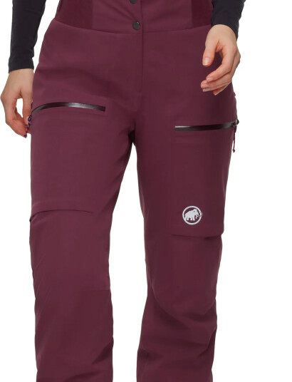 Mammut Stoney Hs Thermo Pants Women - Burgundy - 40